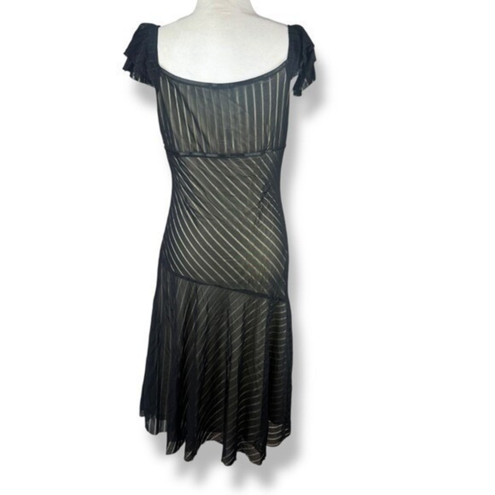 Black Mesh Babydoll Dress Womens Size‎ XL (Runs Small) Whimsigoth Fairy Flutter - Picture 16 of 16